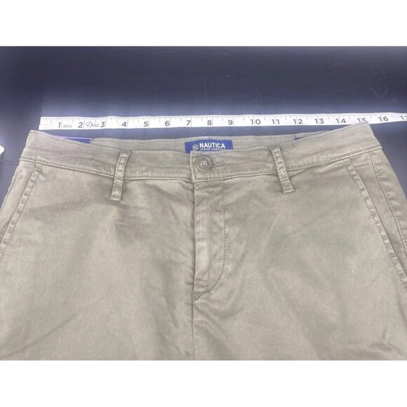 Nautica Women’s Green Tencel Ankle Trouser Pants Sz 4 NEW - Picture 13 of 16